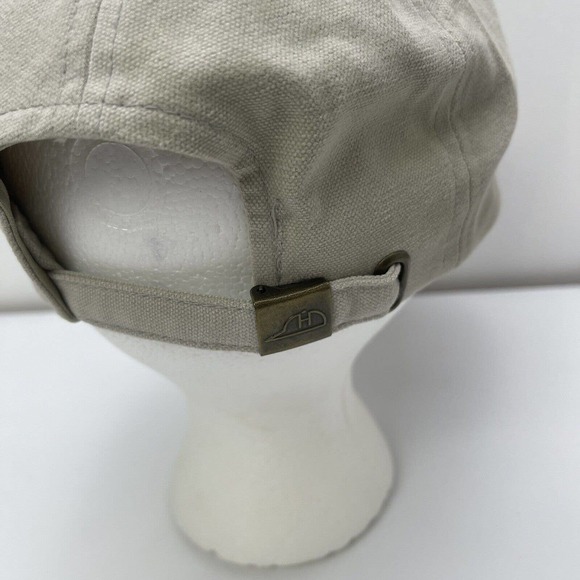 Allied Signal Hat Cap Headmaster Brown Red Adjustable Strapback Embroidered VTG - Picture 6 of 12